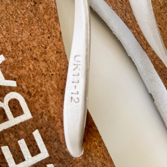 Orlebar Brown Flip Flops UK 11-12 White Beach Pool Slides Sandals Row - Picture 4 of 8